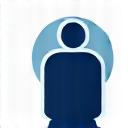 Icon of a person with key and lock, representing restricted access control.